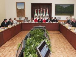 Legisladores de EU se reunieron con el Presidente Calderón y algunos miembros de su Gabinete. NTX  /