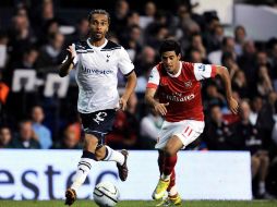 Totteham enfrentándose al Arsenal en la Liga Inglesa 2010. MEXSPORT  /