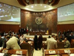 Diputados de las comisiones de Justicia, Puntos Constitucionales y Seguridad mantienen diferencias en torno a la iniciativa. A. GARCÍA  /