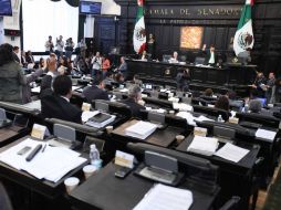 En el Senado avaló el díctamen que había aprobado la  Cámara de Diputados sobre la trata de personas. NTX  /