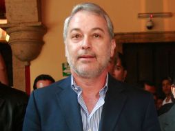 Emilio González sostuvo hoy una reunión privada con diputados en el palacio legislativo. A. GARCÍA  /