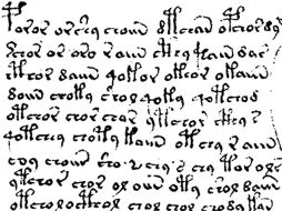 Este manuscrito, es un libro escrito en extraña lengua que no es una sucesión de signos elegidos al azar. ESPECIAL  /