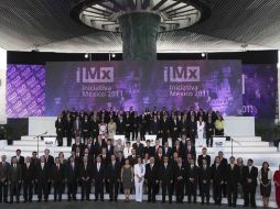 Representantes de medios de comunicación en el ''Acuerdo para la Cobertura Informativa de la Violencia''. EL UNIVERSAL  /