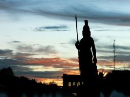 Uno de los sitios más emblemáticos que se quedará a oscuras será la fuente de la Glorieta Minerva. ARCHIVO  /