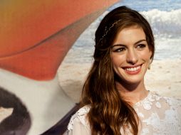 En la película Hathaway presta su voz a Jewel una guacamaya que se pasea por Rio de Janeiro. AP  /