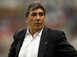 Carlos Reinoso, tras su derrota en de la Copa Libertadores. MEXSPORT  /