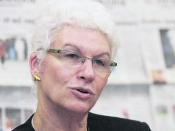 Rodica Radian-Gordon, embajadora plenipotenciaria de Israel en la República Mexicana. M. FREYRÍA  /