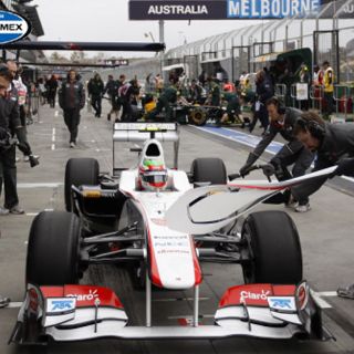 Sergio Pérez saldrá desde la posición 13