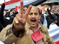 Opositores yemeníes se manifiestan contra, Ali Abdalá Saleh. EFE  /