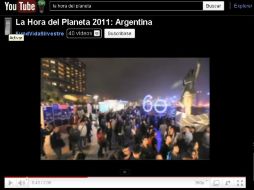 Millones de personas alrededor del mundo apagarán la luz en La Hora del Planeta. ESPECIAL  /