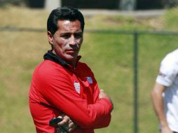 Benjamín Galindo y sus jugadores toman un respiro con la victoria ante Necaxa. MEXSPORT  /