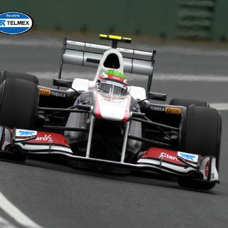 Sergio Pérez logra sus primeros puntos en la Fórmula 1