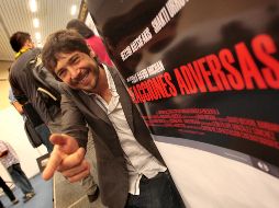 En la foto el Héctor Kotsifakis, protagonista del largometraje. S. NUÑEZ  /