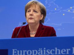 Angela Merkel, canciller alemana. EFE  /
