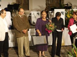 Alejandro Cravioto, titular de la SCJ, fue el encargado de otorgar los reconocimientos. E.PACHECO  /