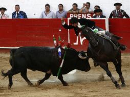 En esta campaña de debut, el rejoneador Diego Ventura lidió 30 corridas. M. FREYRÍA  /