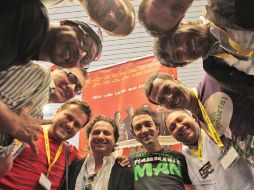 Miembros del elenco y el equipo de producción llegaron a Guadalajara para promover Los inadaptados. S. NÚÑEZ  /