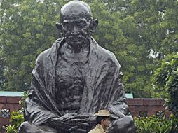 Estatua de Mahatma Gandhi en India. EFE  /