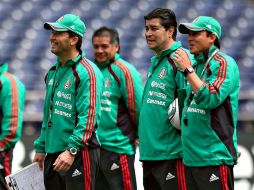 El cuerpo técnico de la Selección espera vencer al combinado venezolano y continuar con la racha ganadora. MEXSPORT  /