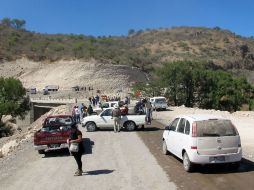 Los manifestantes anunciaron que permanecerán en el sitio de manera indefinida. ESPECIAL  /
