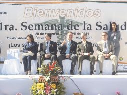 Ayer arrancó la primera Semana de la Salud, en la cual se brindará atención y talleres a maestros y padres de familia. A. HINOJOSA  /