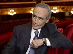 El tenor José Carrera será el encargado de abrir los conciertos el 16 de abril. ESPECIAL  /