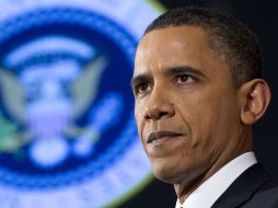 Obama justifica la primera guerra de su gestión: Una operación para salvar intereses y valores de Estados Unidos. AFP  /