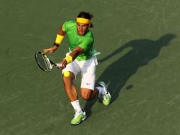 El tenista español en un enfrentamiento contra Feliciano Lopez en el Sony Ericsson Open, en Florida. AFP  /