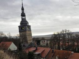 La torre de la iglesia de Nuestra Señora de la Montaña fue construida en 1382. ESPECIAL  /