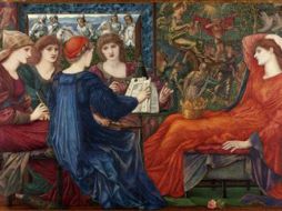 Esta obra fue realizada por Edward Burne-Jones y es contemplada para la exposición. EFE  /