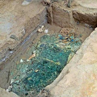 Encuentran tres tumbas de la dinastía Han con más de mil 500 años de antigüedad