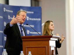 Al Gore impartió ayer la conferencia inaugural en el Tecnológico de Monterrey, Campus Guadalajara. E. PACHECO  /