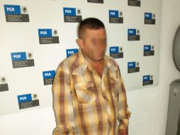 El hombre fue puesto a disposición de la Procuraduría General de la República. O. RUVALCABA  /