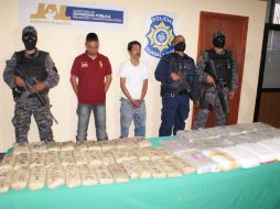 El detenido con el cargamento afirmó que tenía como destino una ciudad del Norte del país. ESPECIAL  /