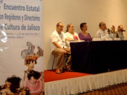 Con la presencia de funcionarios estatales arrancó la primera jornada de trabajo del encuentro cultural.ESPECIAL  /