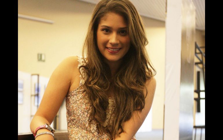 La joven actriz ve en el Séptimo Arte un espacio para desarrollarse. A. CAMACHO  /