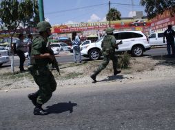 Soldados mexicanos en un operativo contra le delincuencia. NTX  /