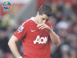 Javier ''Chicharito'' Hernández llegó el jueves a Manchester, procedente de Estados Unidos. MEXSPORT  /