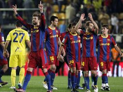 El Barcelona amplió su ventaja sobre el Real Madrid. REUTERS  /