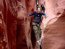 De nuevo en la grieta, recordando aquellos terribles momentos. P.FERNÁNDEZ  /