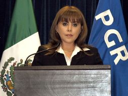 Marisela Morales fue propuesta por el Ejecutivo para estar al frente de la PGR. AFP  /