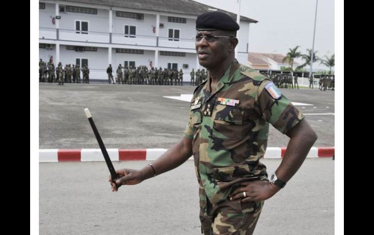 General Philippe Mangou, jefe del estado mayor del ejército de Costa de Marfil. AFP  /