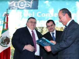 El Presidente en la Entrega del Informe Anual del Consejo de Estabilidad del Sistema Financiero. ESPECIAL  /