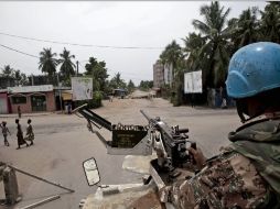 En las últimas horas las fuerzas de paz de la ONU lanzaron el llamado 'asalto final'. AP  /
