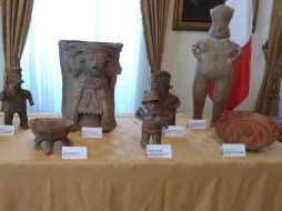 Estas obras de arte fueron robadas durante los años setenta. EFE  /