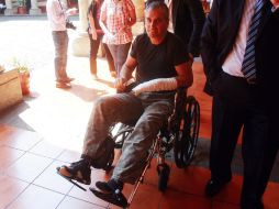 El actor y cantante, Xavier Ortiz no está de acuerdo con la desición del peritaje.A. GARCÍA  /