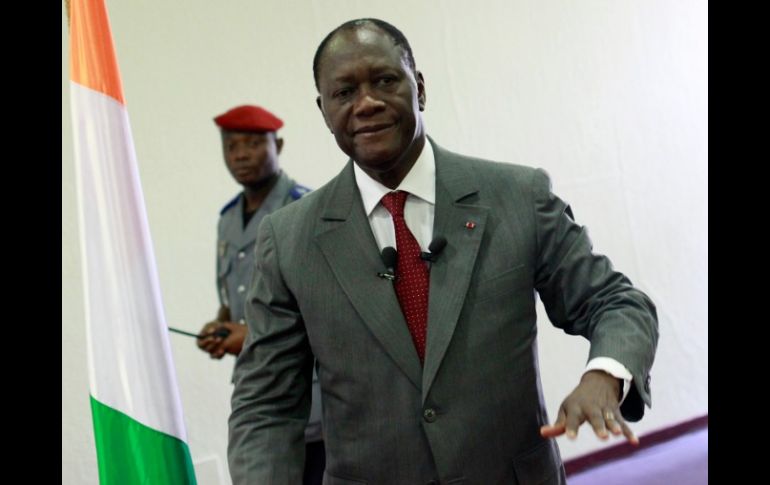 En varias ocasiones, Ouattara pidió a sus tropas que garanticen la  integridad física de su rival. ARCHIVO  /