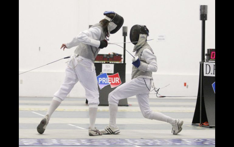 Este fin de semana esgrimistas jaliscienses intentarán amarrar los últimos boletos a la ON. A. CAMACHO  /