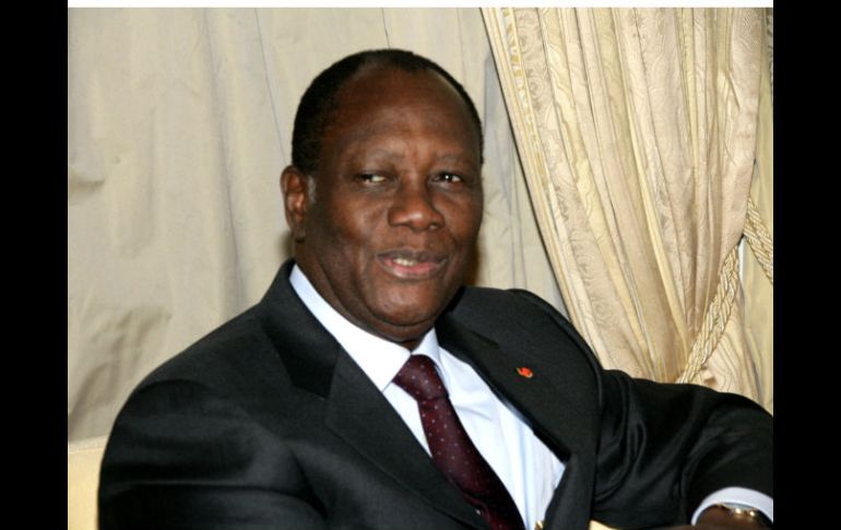 El mandatario electo de Costa de Marfil, Alassane Ouattara, reconocido por la comunidad internacional. AFP  /