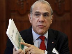 Secretario general de la Organización para la Cooperación y el Desarrollo Económico (OCDE), Ángel Gurría. REUTERS  /